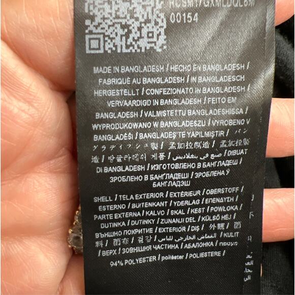 Guess Deck Velour Woman Jogger Black Size XL NWT $49 - Picture 9 of 11